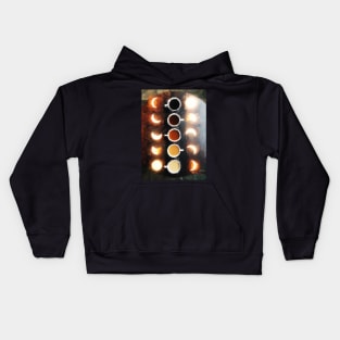 Phases Of Coffee Kids Hoodie